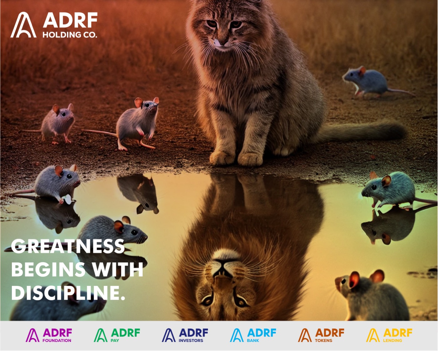 ADRF social post: greatness begins with discipline