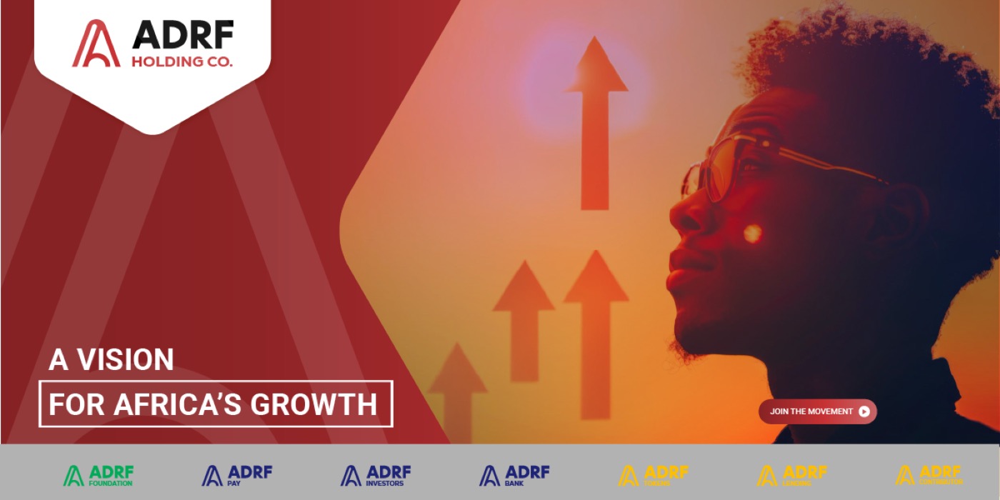 ADRF social banner: A Vision for Africa's Growth