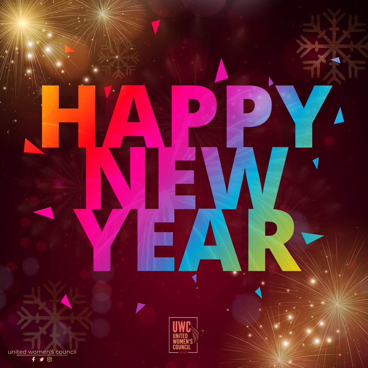 UWC New Year 2024 design