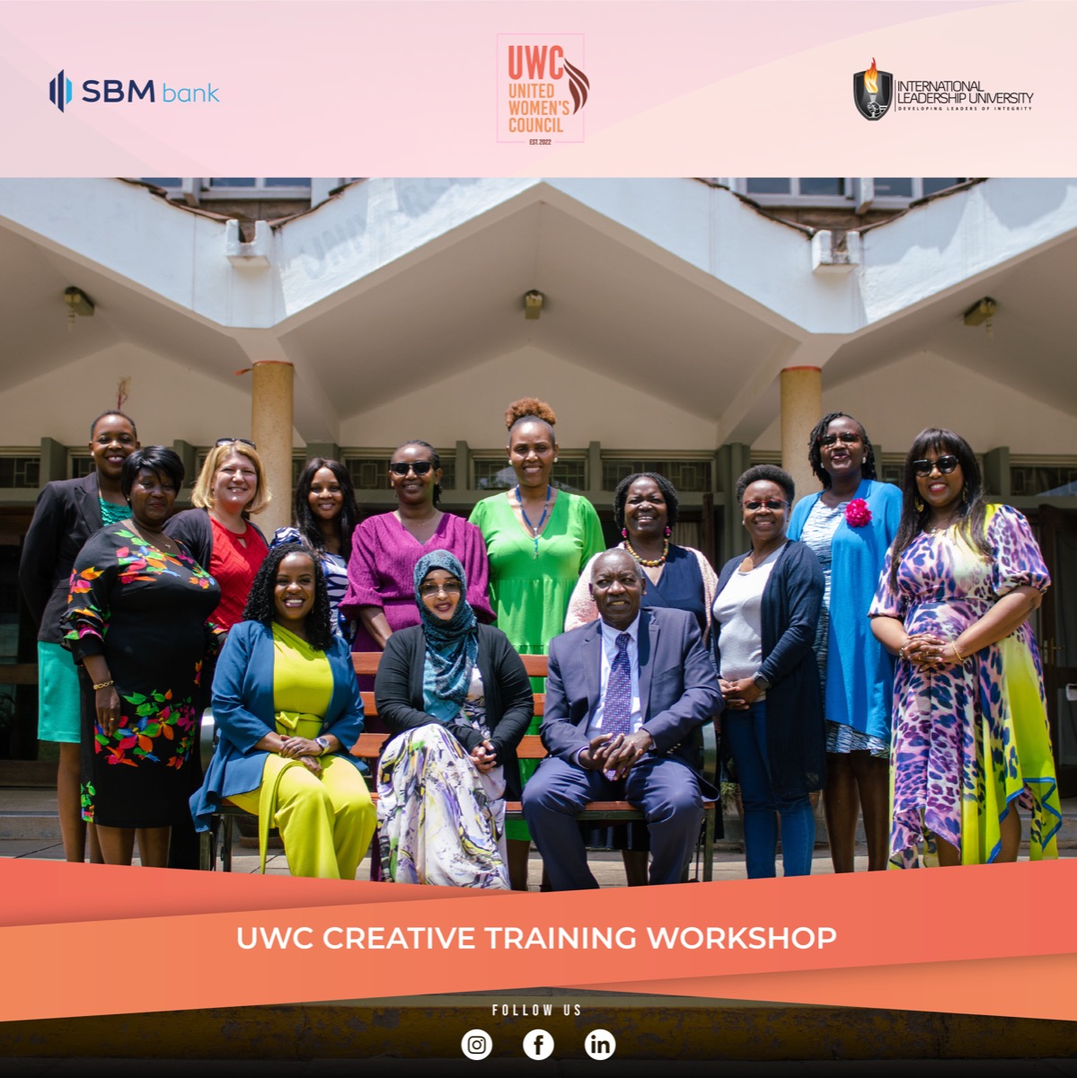 UWC Creative Training Workshop group photo